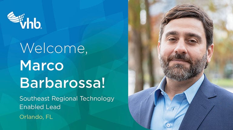 Welcome, Marco Barbarossa! Southeast Regional Technology Enabled Lead. Orlando, FL