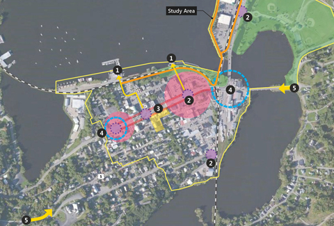 Newport Master Plan Map Diagram