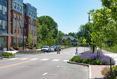 South Burlington residents enjoy new crosswalks and paths on Market Street