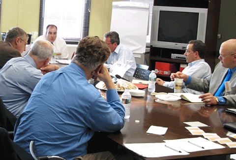 Participants in a focus group to aid PANYNJ in building a long-term vision.