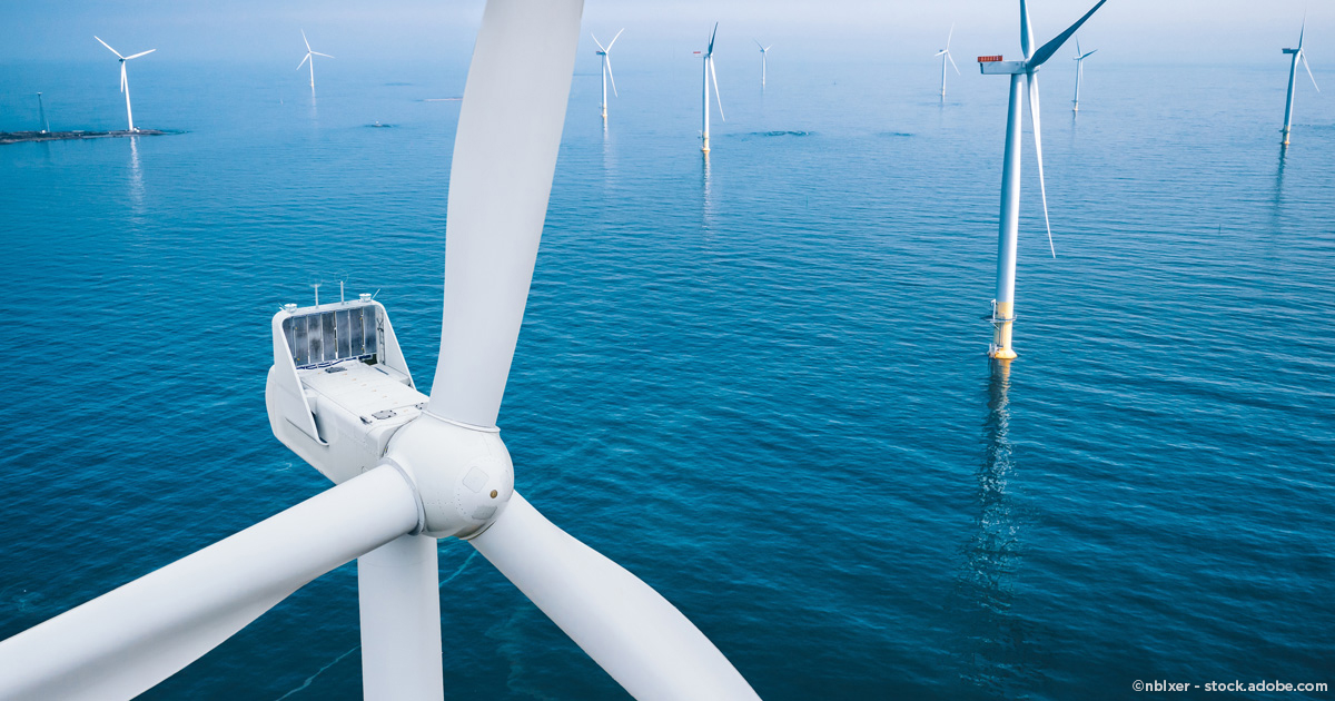 Modern Windmill Farm