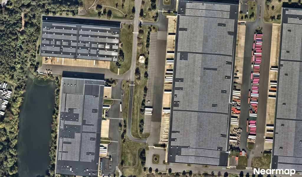 Aerial View of Prologis Park. 