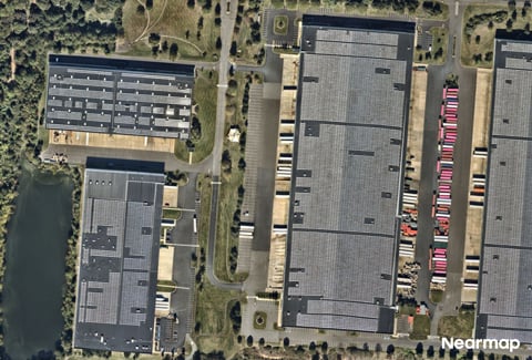 Aerial View of Prologis Park. 