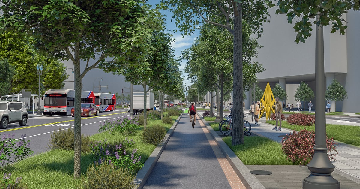 Penn Ave West Streetscape Planning & Design VHB