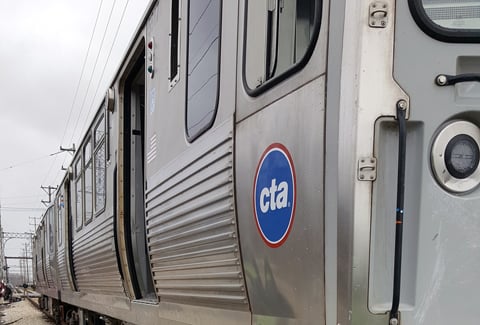 A CTA train.