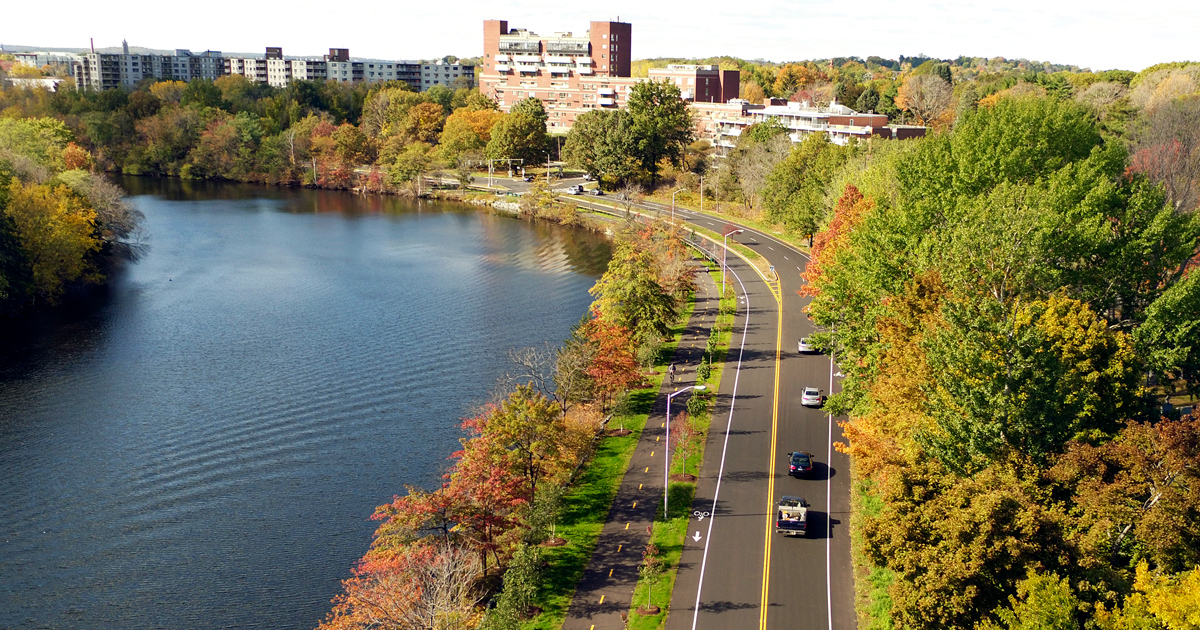 Greenough Boulevard Greenway Expansion Sustainability VHB