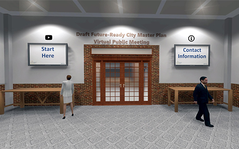 Draft Future Ready City Master Plan Virtual Public Meeting Virtual Room