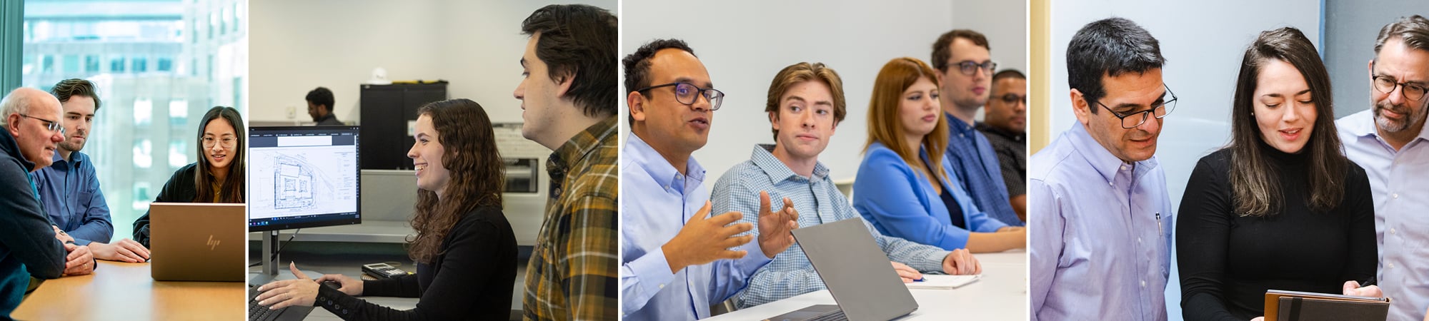 Various VHB staff pictured in an assortment of photos.