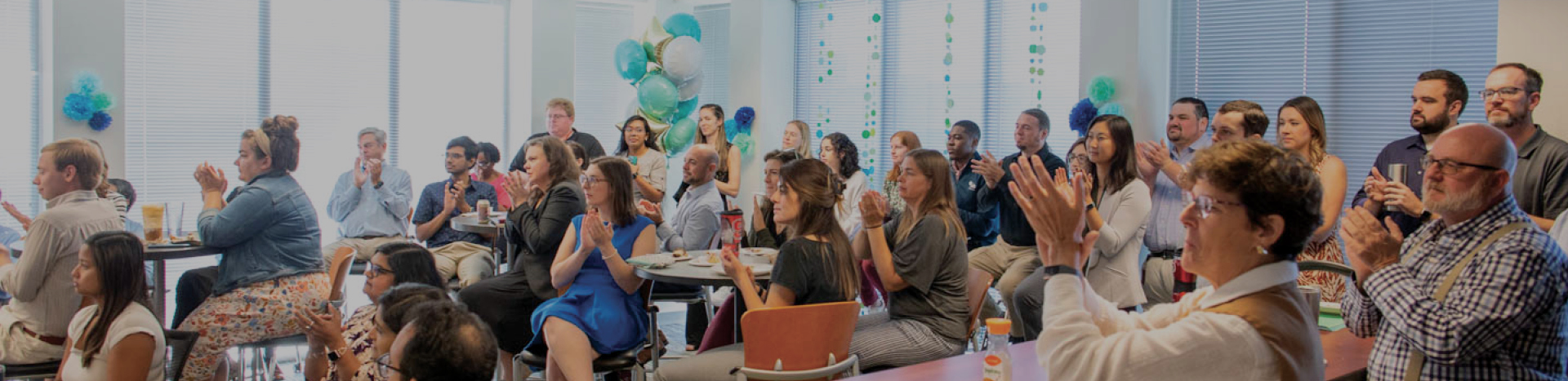 Raleigh office employees celebrate Milestones recipients