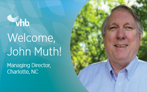 VHB Charlotte Welcomes John Muth!