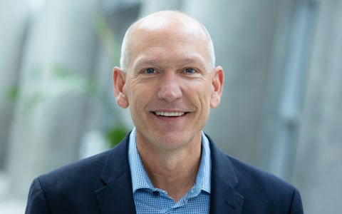 Bill Ashworth smiling at the camera.