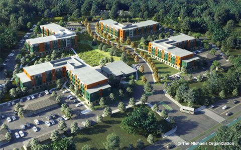 New student housing complex at Dartmouth College