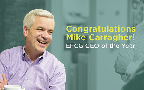 Mike Carragher Named CEO of the Year by EFCG