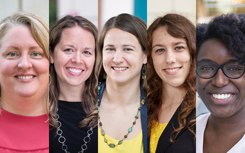 A grouping of professional women in engineering from VHB Atlanta