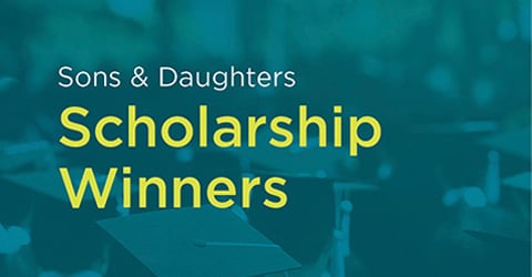 Congratulations to the 2021 Sons and Daughters Scholarship Winners!