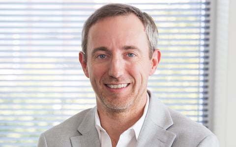 Stephen Faber smiling at the camera.