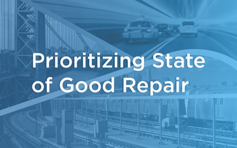 Infrastructure with writing overlaid.