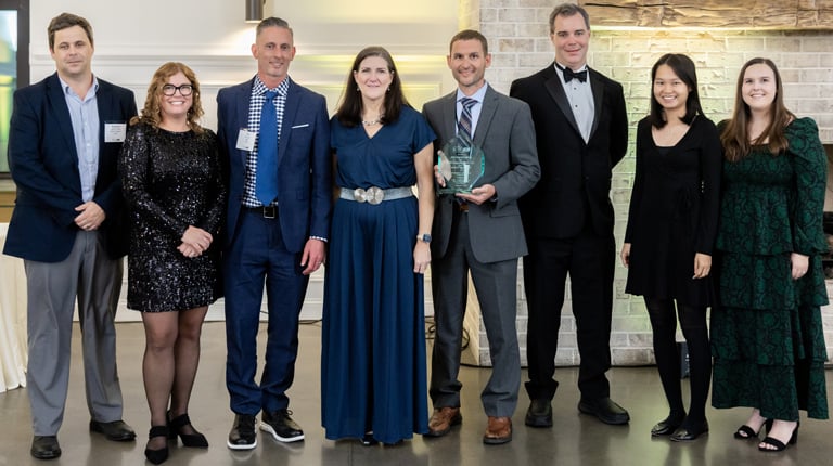 Addison Gainey (NCDOT), Miranda Salzler, Tim Goins, Jenny Fleming, Jon Soika, John Townsend, Ivy Huang, and Leah Britt from VHB.