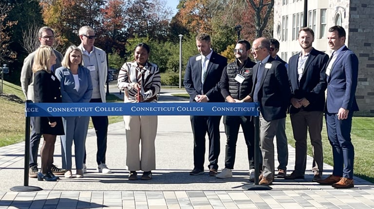 Connecticut College’s Crozier-Plex Pedestrian Connector Officially Opens