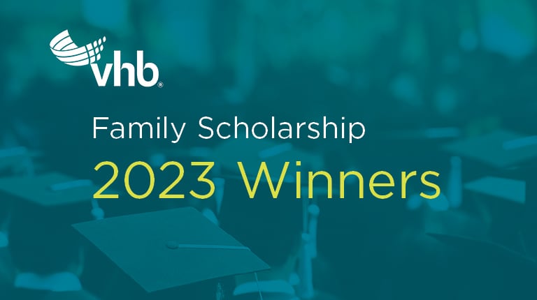 2022 VHB Family Scholarship winners