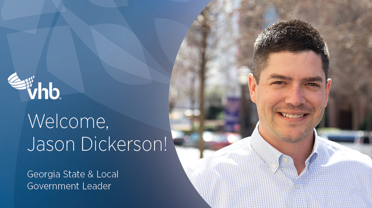 VHB Welcomes Jason Dickerson as Georgia State & Local Government Leader