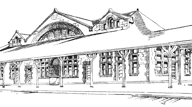 Illustration of Palmer Station