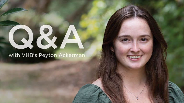 Peyton Ackerman smiling at the camera.