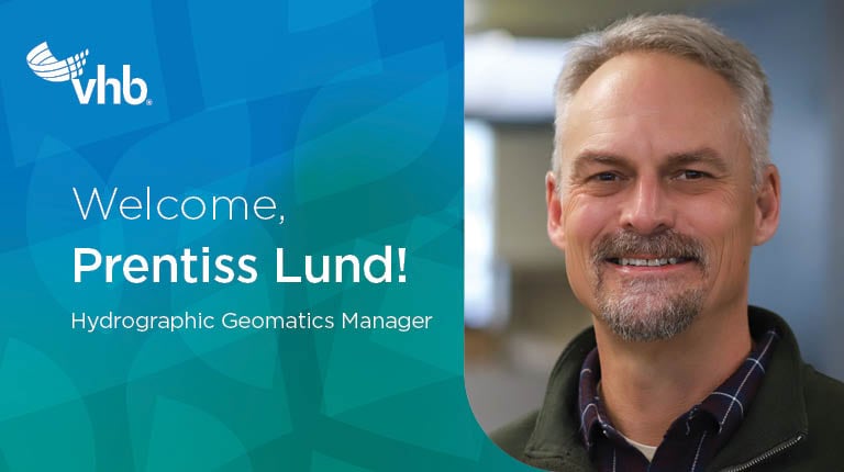 Prentiss Lund smiles at the camera.