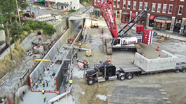 Middlebury Bridge and Rail Project Reaches Major Construction Milestone