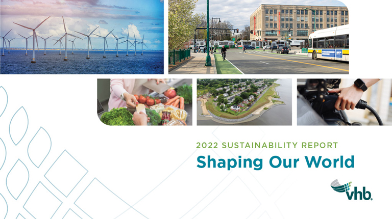 Read VHB's 2022 Sustainability Report