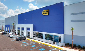 Best Buy distribution center in Florida. Image courtesy of Drone Elevations, LLC.