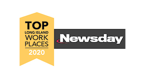 Logo of Newsday top Long Island work places 2020