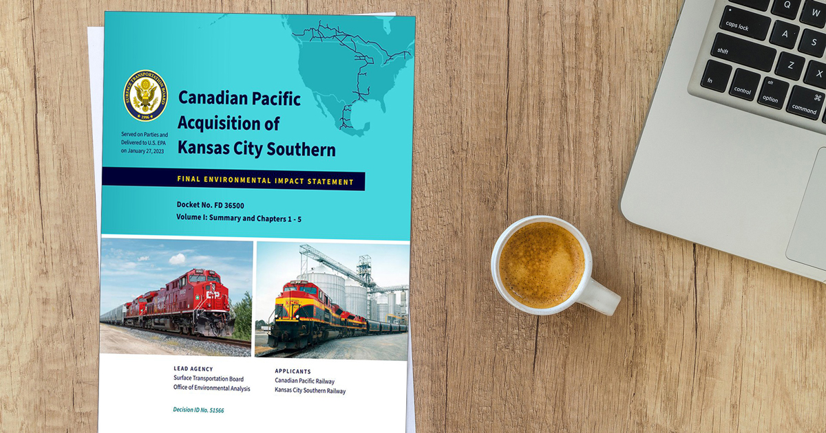 News VHB Manages NEPA Process for Transcontinental Railway Merge VHB