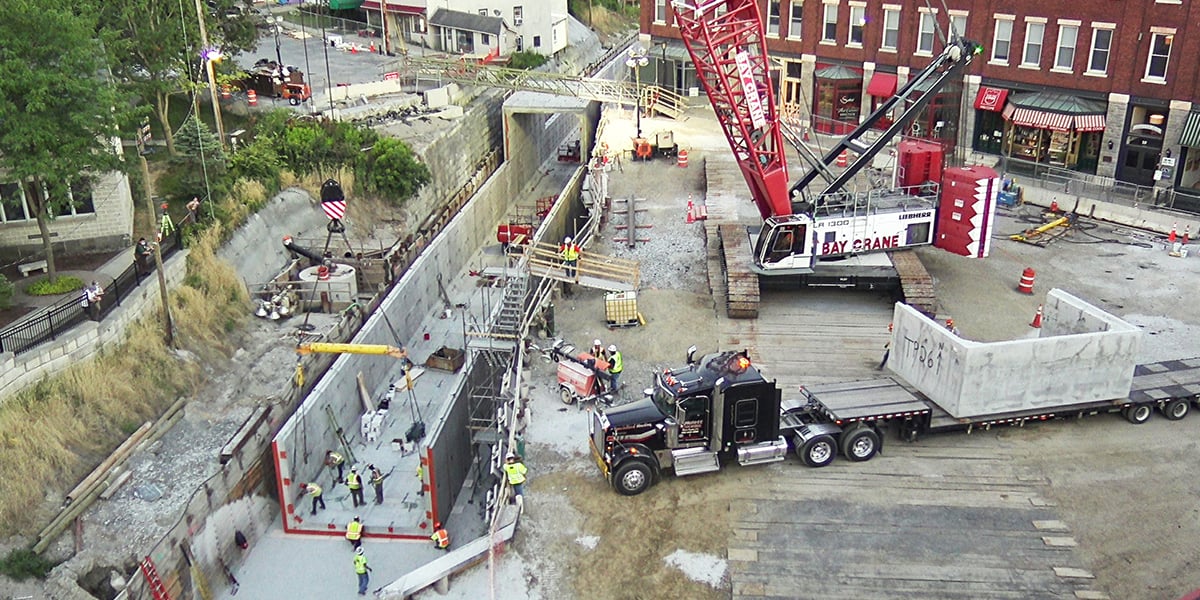 News Middlebury VT Bridge and Rail Project Milestone VHB