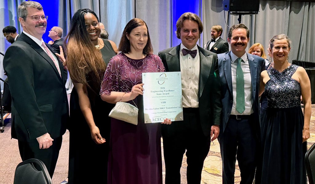 ACEC GA Awards Engineering Excellence Dresden Talbot 500kV Transmission line Team Members.