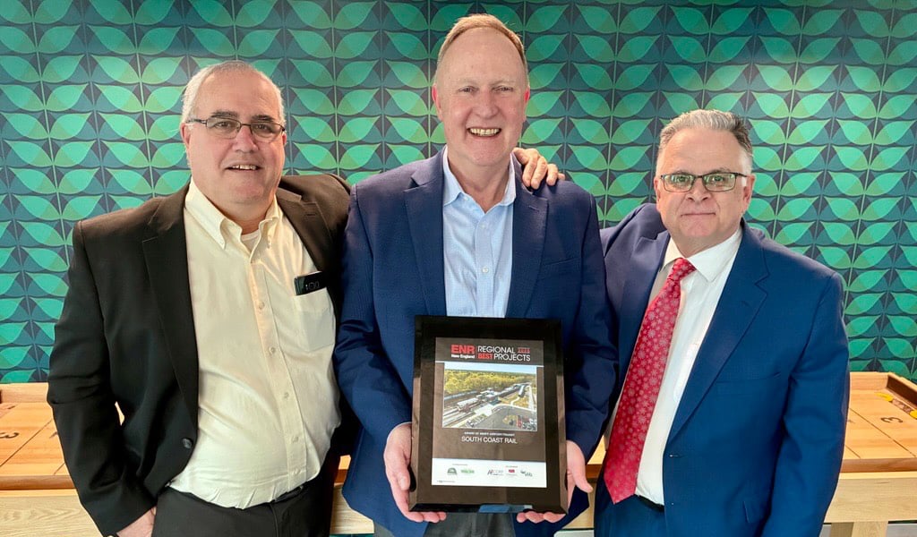 SCR team leaders Kenny Caputo, Rick Carey, and Charlie Passanisi