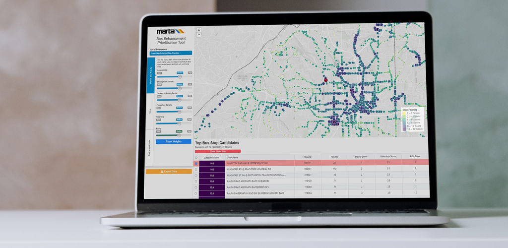 : A customizable web-based tool that shows layers of interactive data.