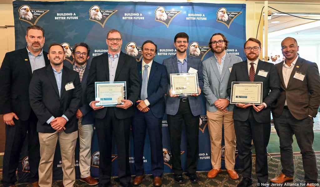 From left: Brian Perry, Nate Peraino, Sergio Rojas, Josh Hanrahan, Amir Rizavi, Dan Brzac, Eric Affrunti, Brandon Rasimowicz, and Will Dungo.