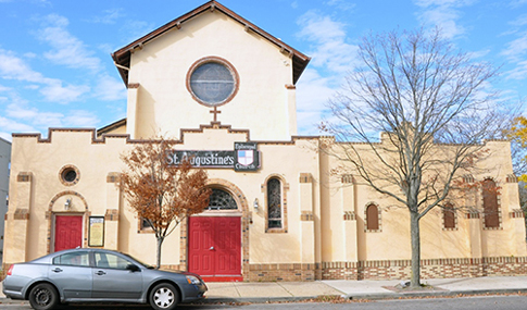 A church in the Northside neighborhood