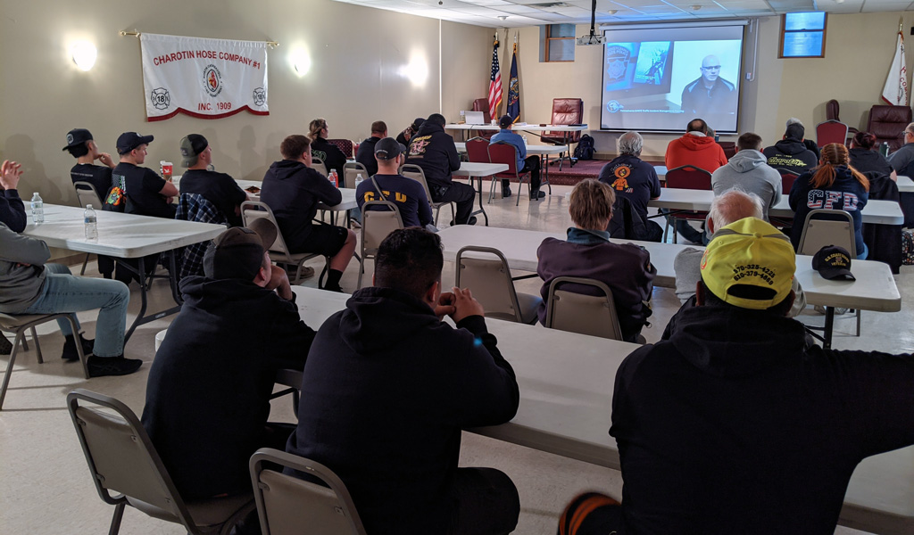 Transportation and emergency response teams collaborating during a coordination session.