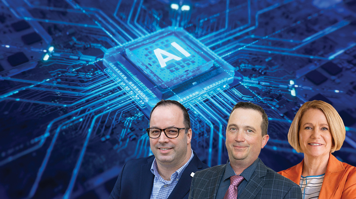 Dynamic Close-up of Futuristic AI Accelerated Chip Connection.